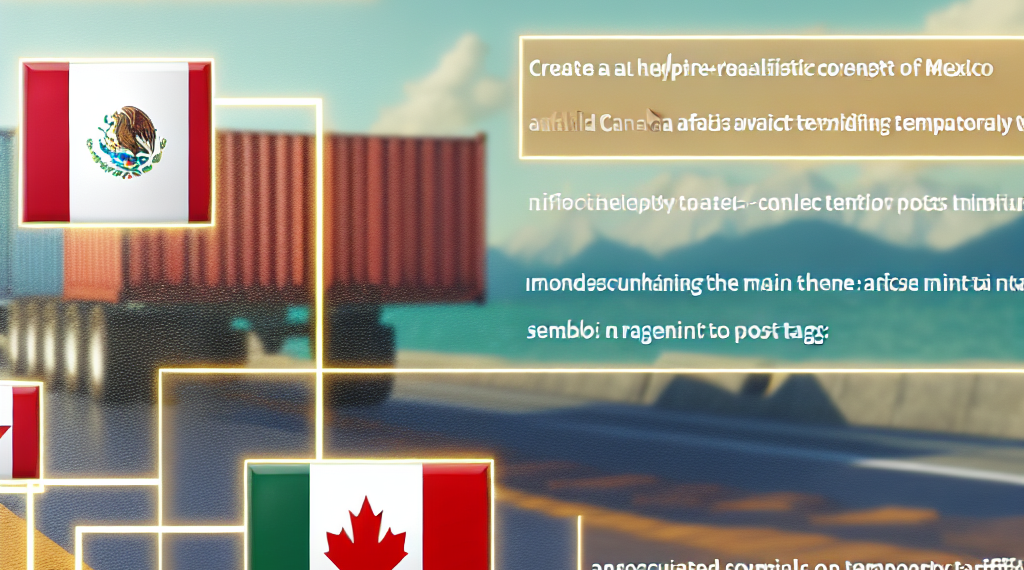 México y Canadá ganan tiempo ante amenaza arancelaria