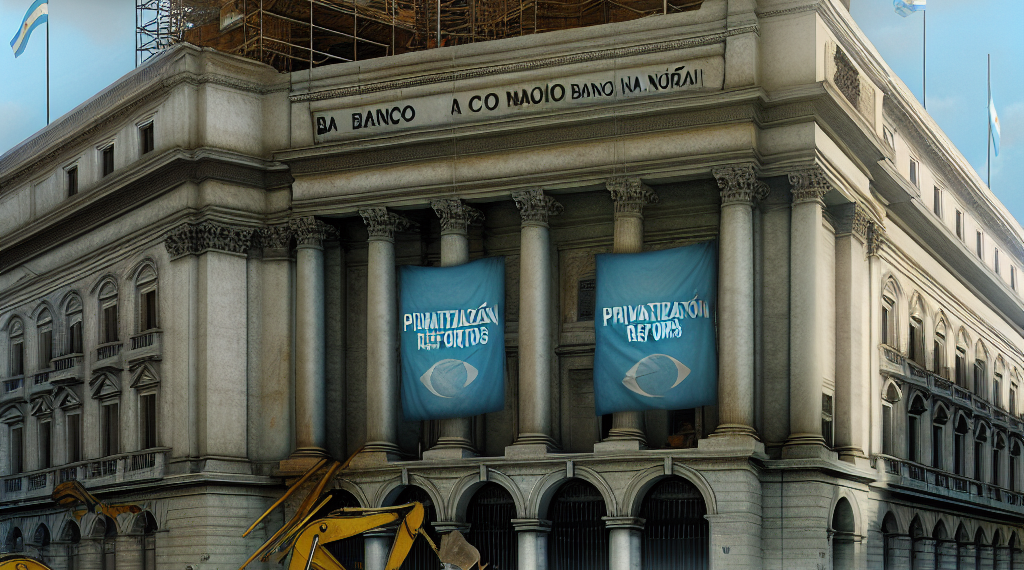 La Jornada - Aplica Milei la motosierra y ordena privatizar Banco de la Nación Argentina