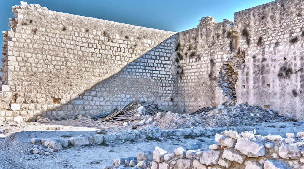 'Muros desmontados de Abu Hamdan”/MUAC