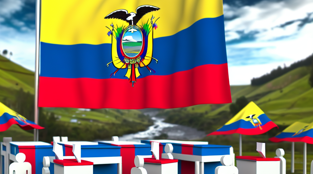 El presidente Noboa y su rival de izquierda González miden fuerzas en las elecciones de Ecuador