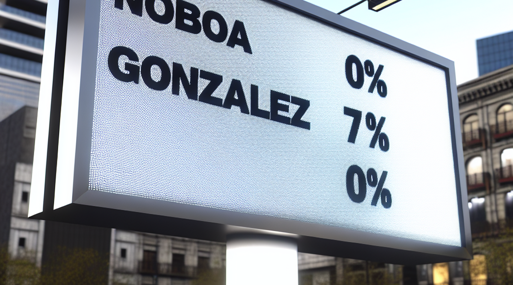 Noboa y González encabezan elecciones presidenciales en Ecuador, según “exit poll”