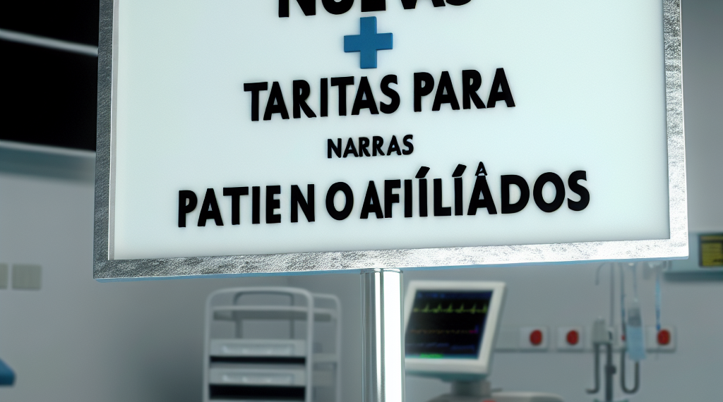 Nuevos costos para pacientes que no son derechohabientes