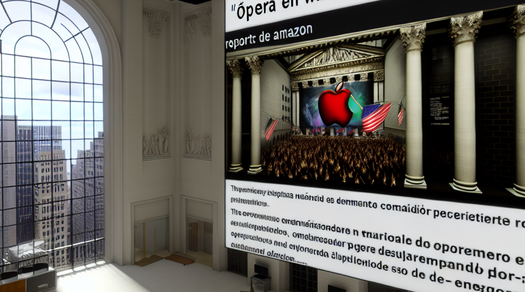 Wall Street opera mixto; espera reporte de Amazon