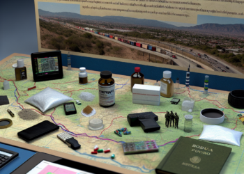 Autoridades mexicanas despliegan operativo para detectar fentanilo en cruce fronterizo con EU