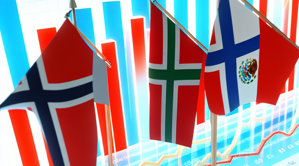 PIB de la OCDE moderó su ritmo de expansión en 4T 2024; Noruega y México, con el peor dinamismo