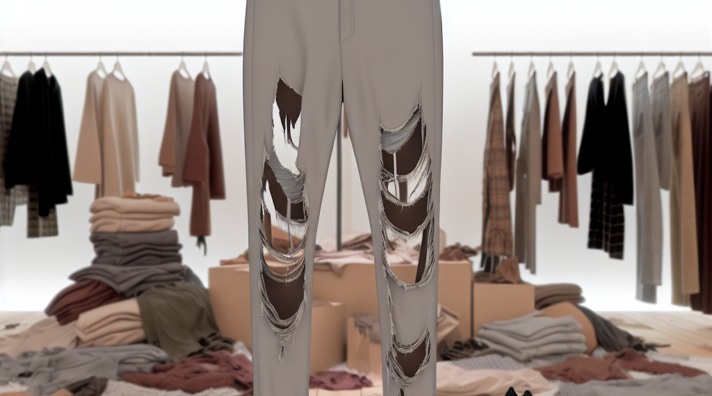 Cómo son los pantalones split como Tory Burch en Otoño-Invierno 2025