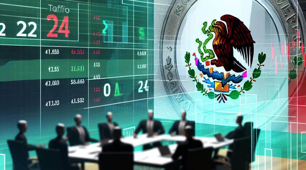 Peso mexicano podría superar los 24 pesos por dólar por aranceles de Trump: BBVA