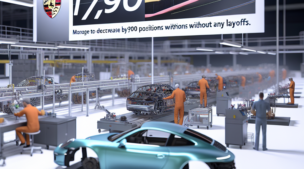 Porsche planea eliminar 1,900 empleos en Alemania sin despidos forzados