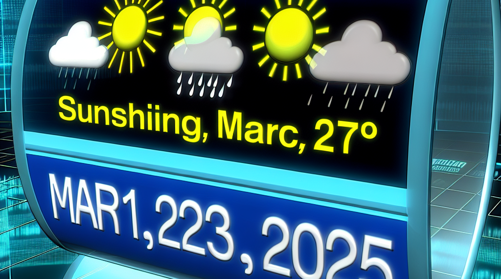 Pronósticos del tiempo para el 1 de marzo de 2025 en el país
