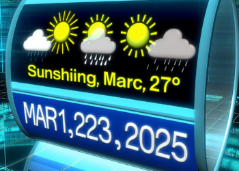Pronósticos del tiempo para el 1 de marzo de 2025 en el país