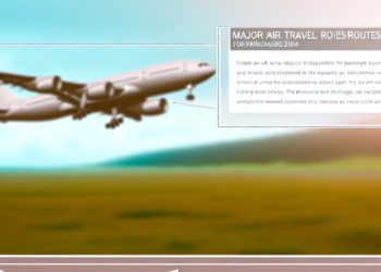 Principales rutas nacionales de vuelos de pasajeros durante 2024