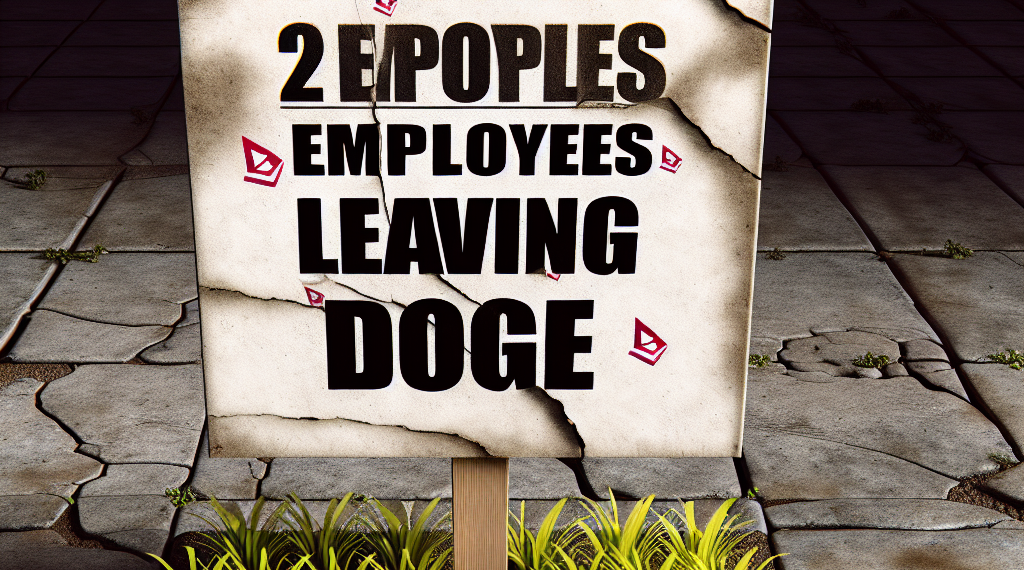 Renuncian más de 20 trabajadores al DOGE en protesta contra Elon Musk