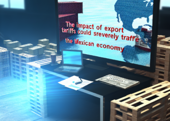 S&P advierte que aranceles de Trump podrían llevar a México a la recesión y al dólar a $22.28