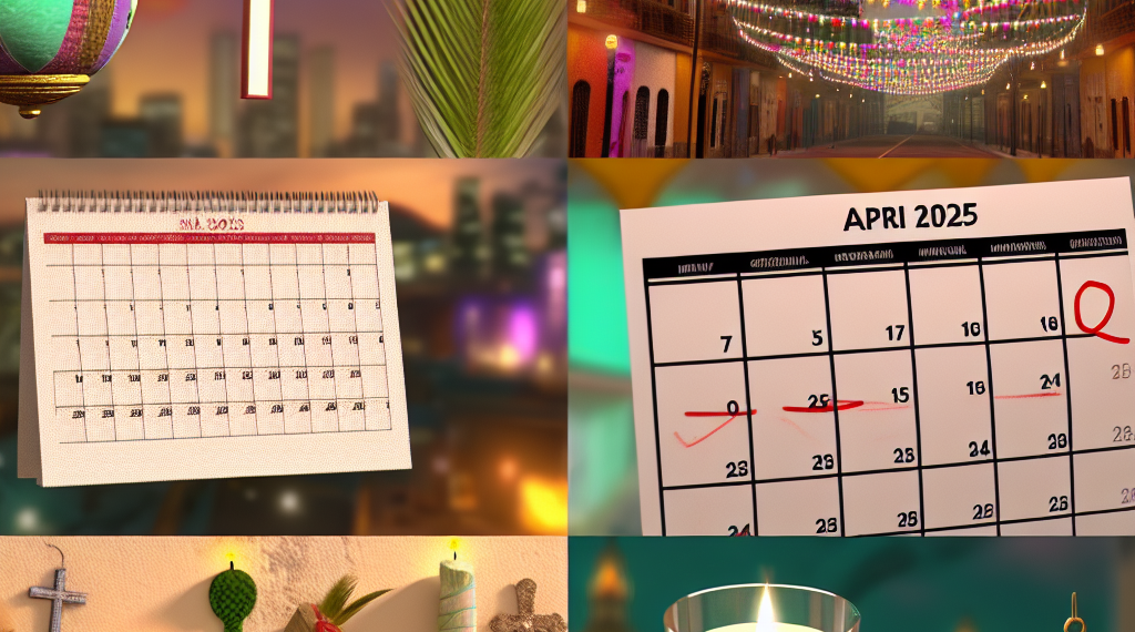 Semana Santa: ¿Cuándo será jueves y viernes Santo en 2025?