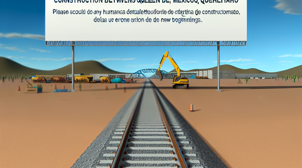 Sheinbaum adelanta que en abril inician las obras del tren México-Querétaro