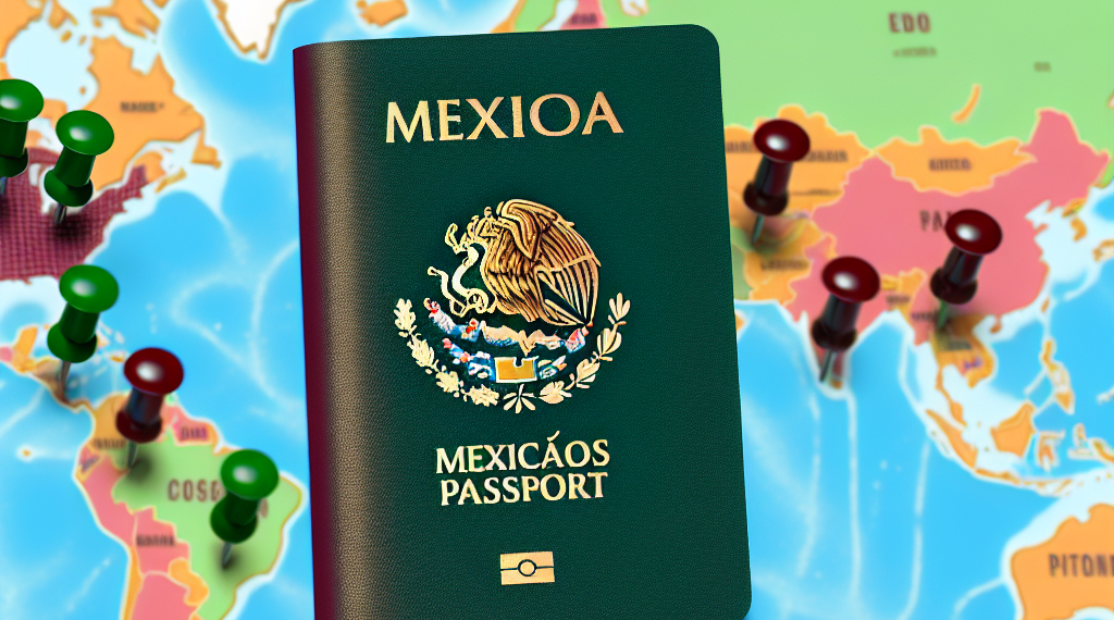 El nuevo lugar del pasaporte mexicano en un ranking mundial