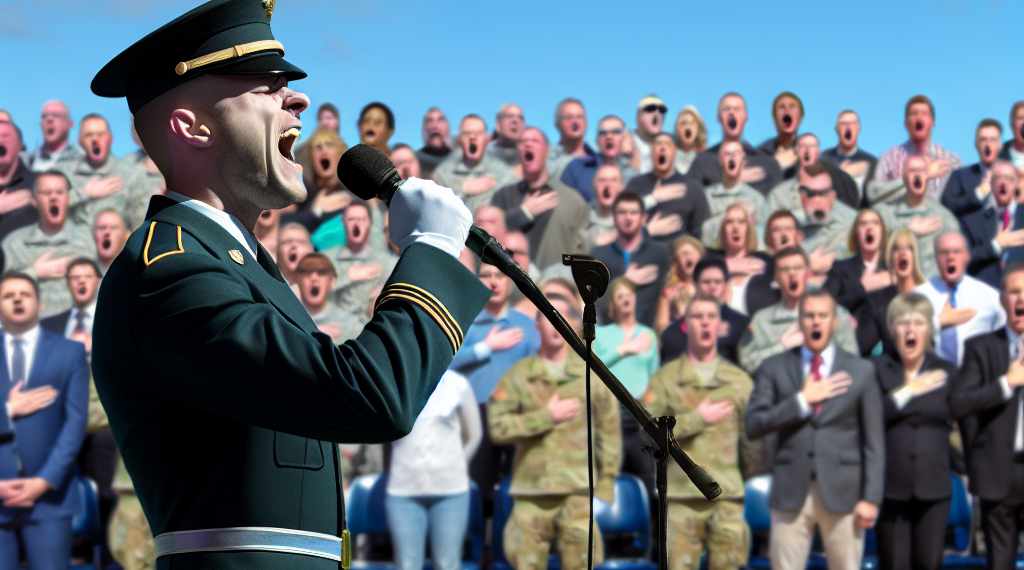 Soldado se equivoca con la trompeta en el Himno Nacional y recibe abucheos en el Necaxa vs Mazatlán