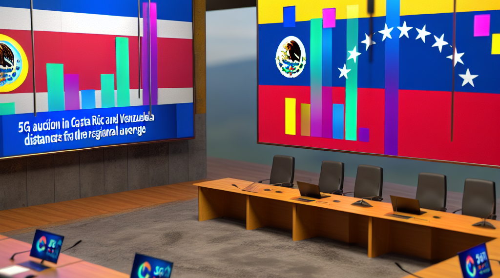 Subastas de 5G en Costa Rica y Venezuela alejan más a México del promedio regional en uso de espectro
