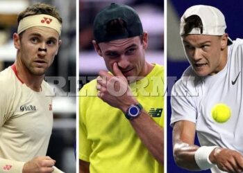 Sufren 3 tenistas problemas estomacales y son bajas del AMT - REFORMA