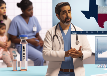 Texas registra brote de sarampión mientras disminuyen las tasas de vacunación en EU