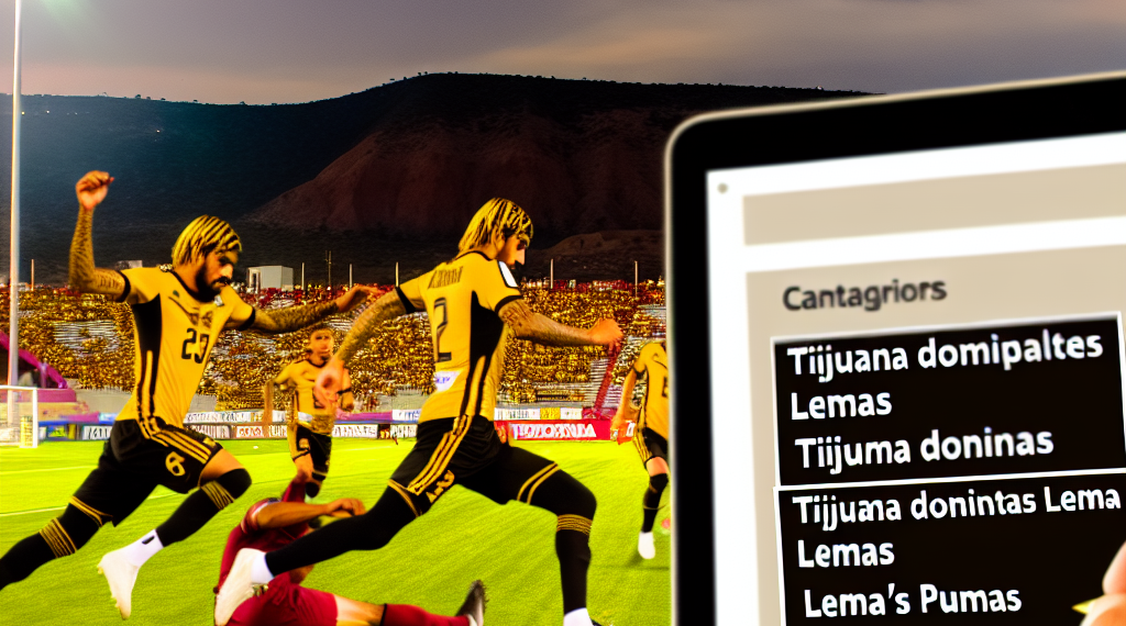 Xolos humilla a los Pumas - Foto: Imago7