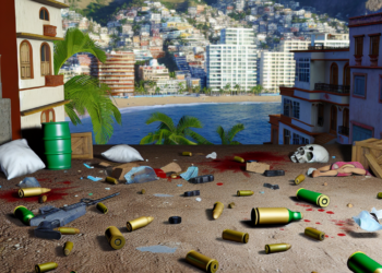 Estalla granada frente a la SSP de Acapulco; murieron un hombre y una mujer