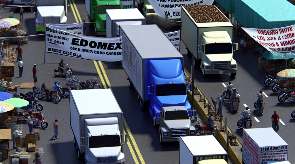 Transportistas y comerciantes del Edomex anuncian megamarcha para este lunes 17 de febrero