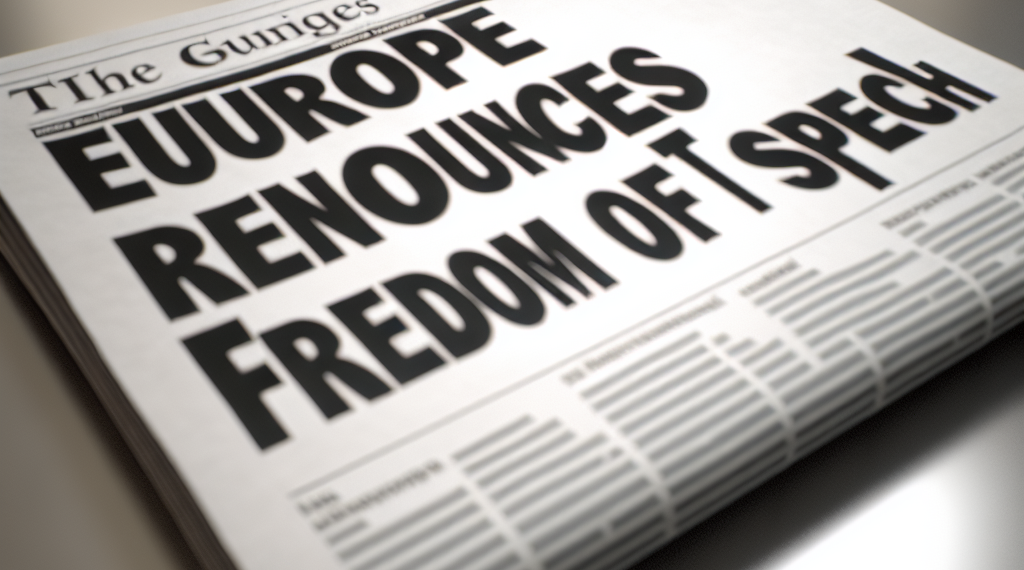 La Jornada - Europa está perdiendo el “derecho a la libertad de expresión”: Trump