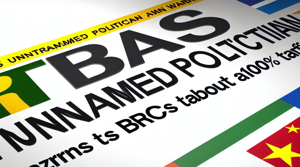 Trump amenaza a los BRICS con aranceles del 100% si 'juegan' con el dólar