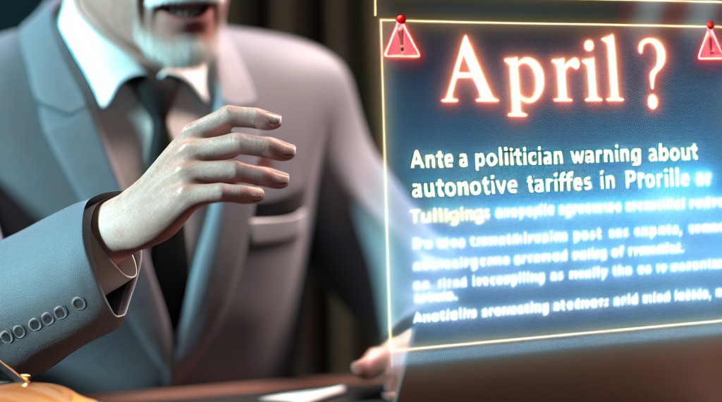 Trump amenaza ahora con nuevos aranceles a los autos para el 2 de abril