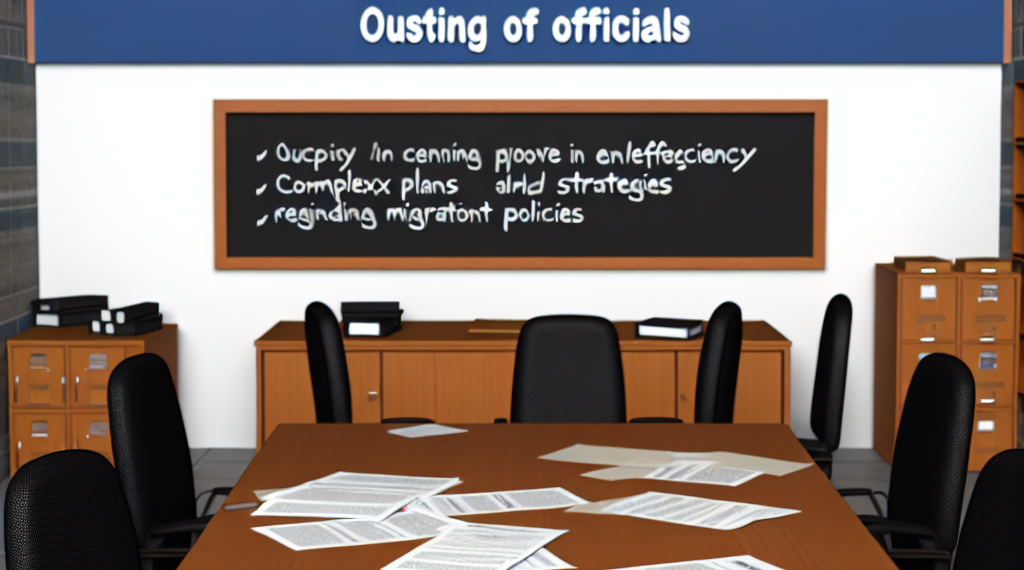 La Jornada - Despide Trump a altos mandos de migración por "falta de resultados"