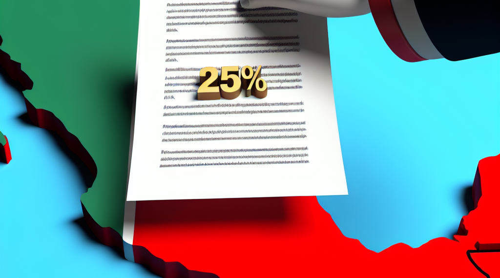 Trump impuso aranceles del 25% a México y acusó a la 4T de tener nexos con el narco