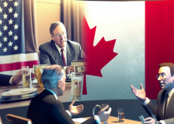 Trump pide a Trudeau que bancos estadounidenses operen en Canadá