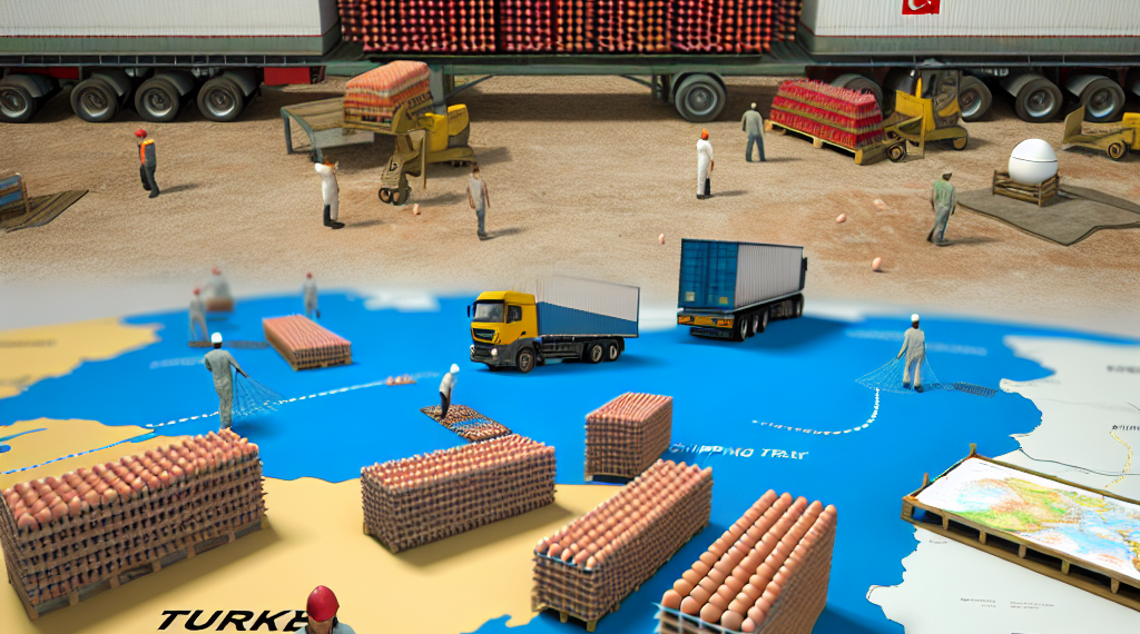 Turquía exportará 15,000 toneladas de huevos a EU en medio de interrupciones por gripe aviar