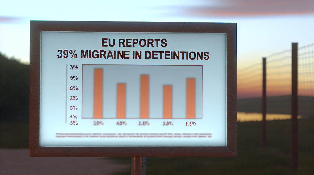 EU reporta una caída de 39% en las detenciones de migrantes en la frontera con México