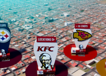 Ubicación exacta de los KFC tematizados de Steelers, 49ers y Chiefs en CDMX