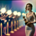 Úrsula Corberó triunfa con total look de Loewe en los SAG Awards
