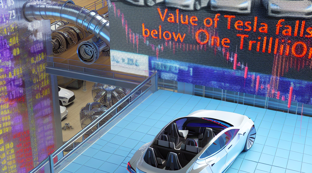 Valor de Tesla pierde la marca del billón de dólares en Bolsa
