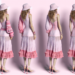 Vestidos rosa pastel más bonitos que serán super tendencia en primavera 2025