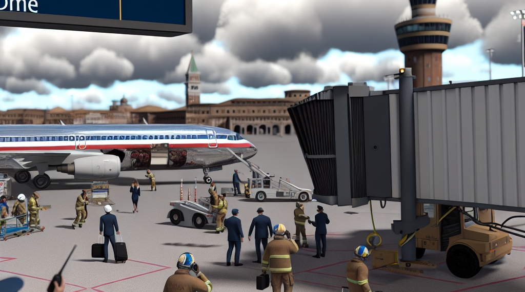 Vuelo de American Airlines desviado a Roma tras amenaza de bomba: fuentes