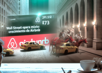 Wall Street opera mixto; destaca avance de Airbnb