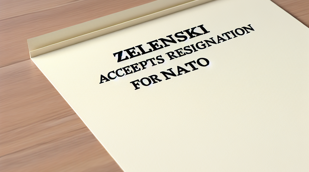 Zelenski dispuesto a dejar cargo si Ucrania entra en la OTAN – DW – 23/02/2025