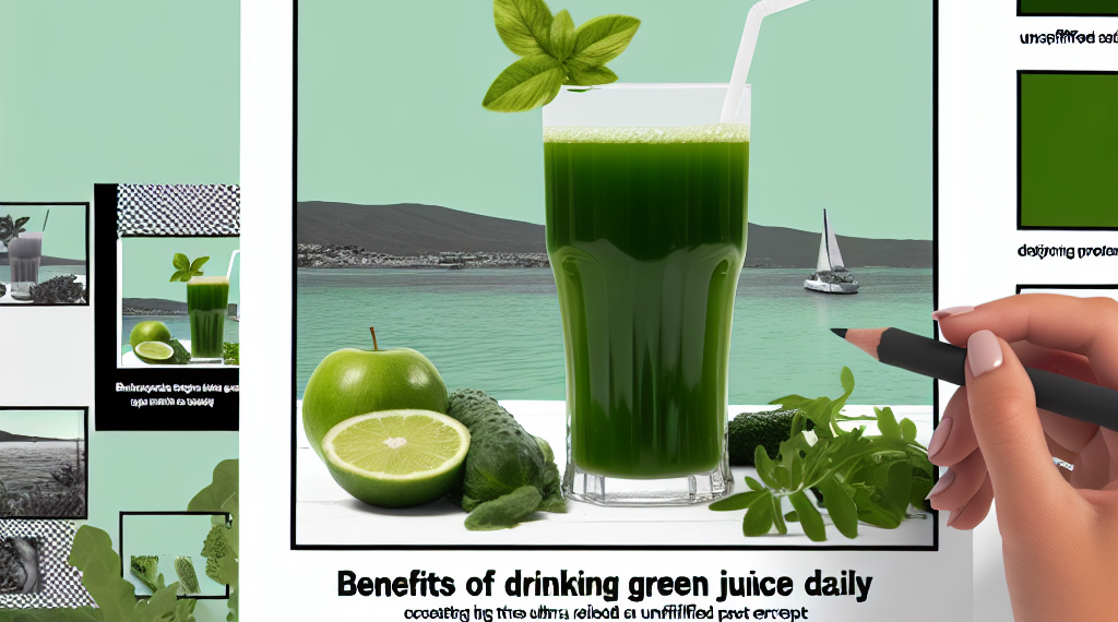 ¿Es bueno tomar jugo verde todos los días? Estos son los beneficios