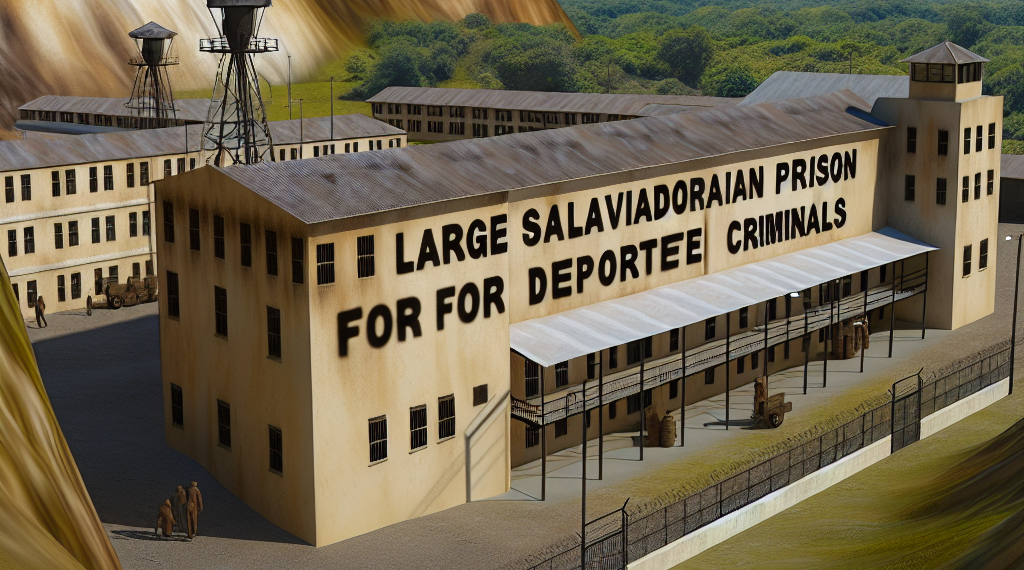 ¿Qué es la megacárcel de El Salvador que podría recibir a criminales deportados de EU?