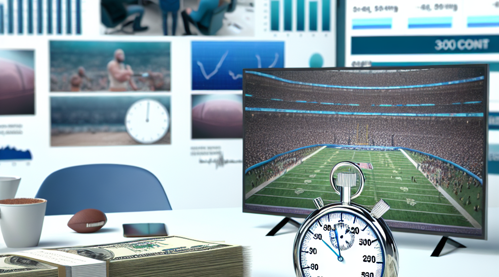¿Cuánto cuesta un anuncio de 30 segundos en el Super Bowl?