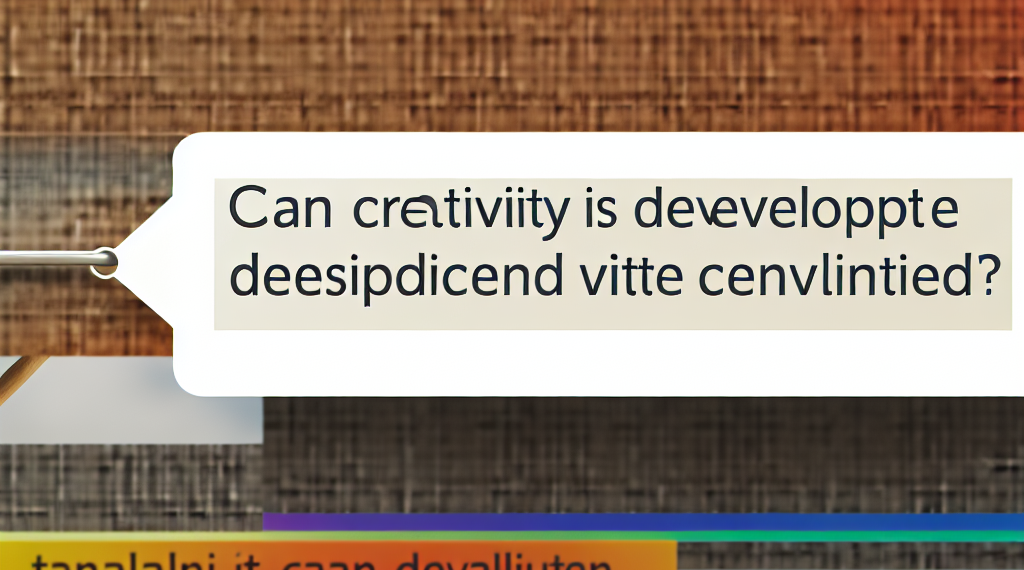 ¿Se puede entrenar el pensamiento creativo?