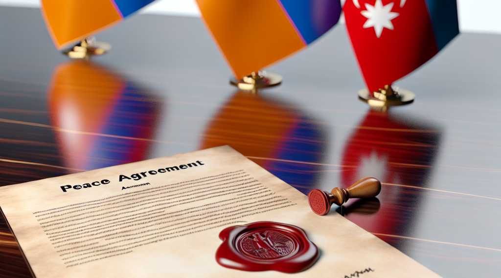 Armenia y Azerbaiyán acuerdan un tratado de paz tras casi cuatro décadas de guerra