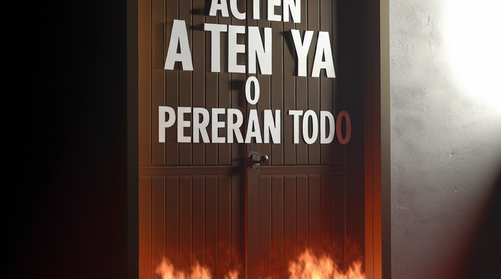 ‘Háganlo ahora o se acabó para ustedes’ – El Financiero