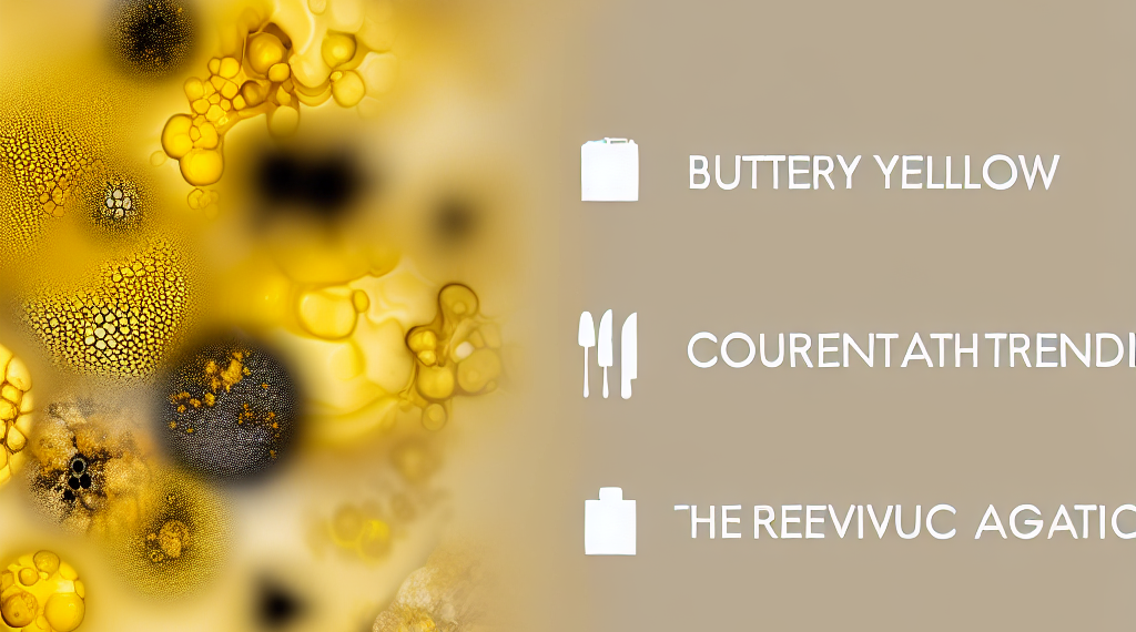 Amarillo mantequilla, así se lleva la tendencia del momento