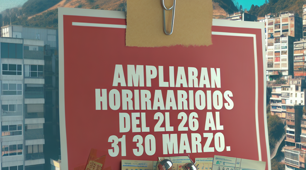 Extenderán horario de atención del 26 al 31 de marzo por declaración anual de empresas